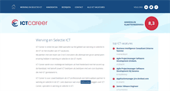 Desktop Screenshot of ictcareer.com