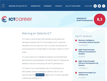 Tablet Screenshot of ictcareer.com