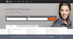 Desktop Screenshot of ictcareer.ch